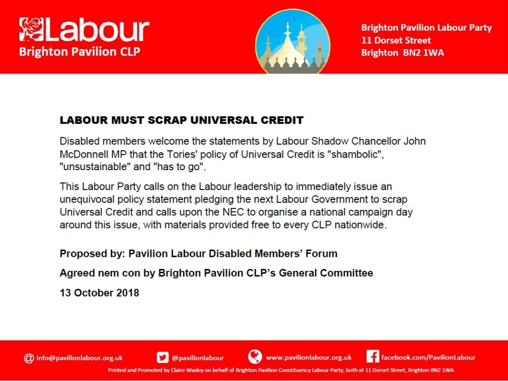 Labour must scrap UC_13.10.18