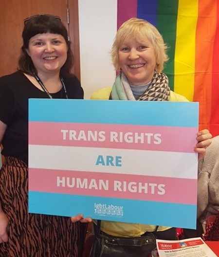 Trans rights are human rights c2